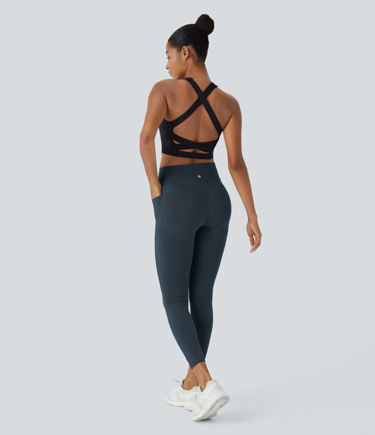 ColaLeg™ - Leggings Butt-Lifting con vita alta, tasche laterali, modellate per l'allenamento