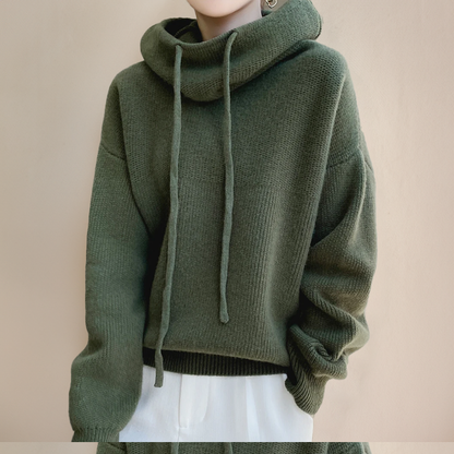 Charlotte™ | Maglia a collo alto in lana merino