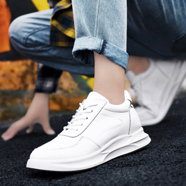 MARS ColaLift™ - Scarpe in pelle con rialzo integrato da 6 a 10 cm.