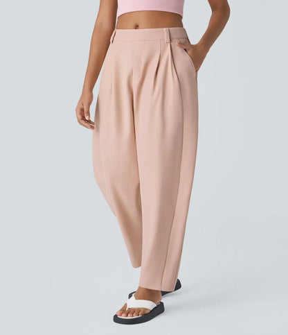 ColaTek Air V3™ - Pantaloni larghi con cintura alta, tasche laterali e gamba a barile