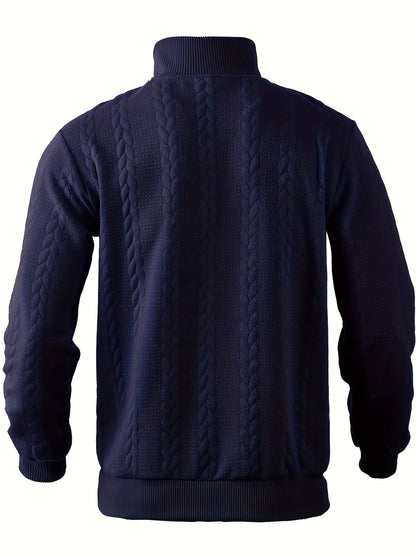 Rafael - Maglia da uomo vintage con cerniera