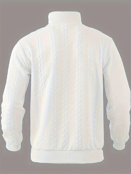 Rafael - Maglia da uomo vintage con cerniera